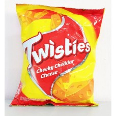 TWISTIES CHEEKY CHEDDAR CHEESE 60G