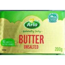 ARLA UNSALTED BUTTER 200G