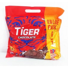 TIGER CHOCOLATE FLVR BISCUIT 372.4G(6+1 HANDY PACK)