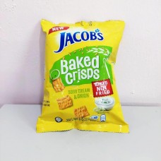 JACOBS BAKED CRISPS SOUR CREAM&ONION 22.5G