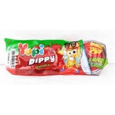 YUPI DIPPY GUMMY PIZZA 22G