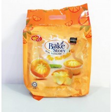 BAKE STORY EGG TART CAKE ORANGE FLVR 10'S