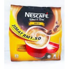 NESCAFE BLEND & BREW MILD JMT RM1.50 25'S