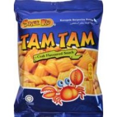 SNEK KU TAM TAM CRAB FLV SNACK 80G 噹噹蟹脆