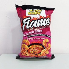 MIAOW FLAME-KOREAN CUTTLEFISH CRACKER 50G