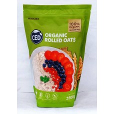 CED ORGANIC ROLLED OATS 500G