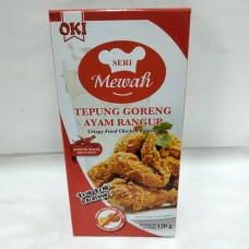 OKI SERI MEWAH HOT&SPICY CRISPY FRIED CHICKEN COATING 120G