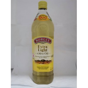 BORGES EXTRA LIGHT OLIVE OIL 1L