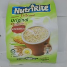 NUTRIRITE 3IN1 CEREAL ORIGINAL 15X28G 三合一麦片饮料