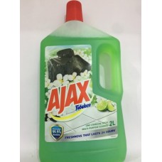 AJAX FLOSO 2L LIME CHARCOAL FRESH 青柠碳香味清洁液