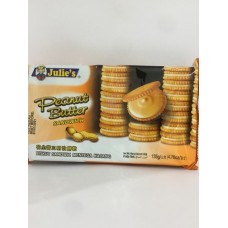 JULIE'S PEANUT BUTTER SANDWICH 135G 花生酱三明治饼干