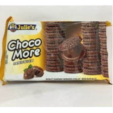 JULIE'S CHOC MORE SANDWICH 160G 巧克力夹心饼干