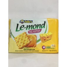 JULIE'S LE-MOND CHEDDAR CHEESE 180G 雷蒙德乳酪夹心饼