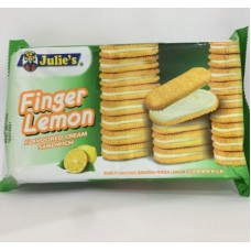 JULIE'S FINGER LEMON SANDWICH 126G 芬格柠檬味夹心饼