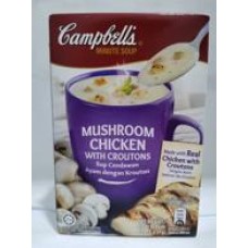 CAMPBELL'S MUSH CHIC WITH  CROUTONS 21G X3'S