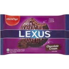 MUNCHY'S LEXUS CHOC COATED CREAM BISC 200G 力士巧克力涂层淇淋夹心饼