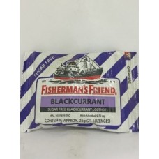 FISHERMAN'S FRIEND BLACKCURRANT 无糖份黑醋栗口味糖片