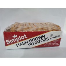 SIMP. HASH BROWN USA (POTATOES) 10'S 薯饼