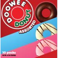 DOWEE DONUT ASSORTED 10PACKS