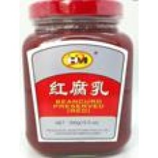 HM BRAND RED BEANCURD 300G 红南乳