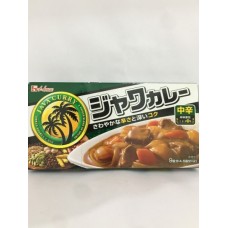 HOUSE JAVA CURRY MED HOT 185G(GREEN )