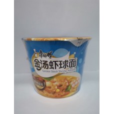 KANG NOODLES GOLDEN STOCK SHRIMP 109G 康师傅 金汤虾球面