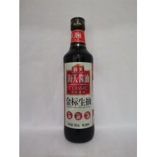 HADAY GOLDEN LABEL LIGHT SOY SAUCE 500ML 海天金标生抽