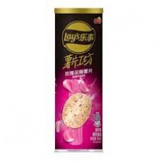 LAY'S ROSE FLVR POTATO CHIPS 104G 乐事薯片工坊玫瑰花瓣薯片