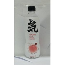 GENKI SPARKING WATER PEACH 480ML 桃味味苏打汽包水