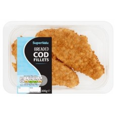 BREADED FRIED COD 300G