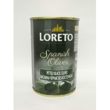 LORETO SPANISH OLIVES 425ML 黑橄榄