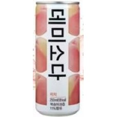 DEMISODA PEACH 250ML 水蜜桃汽水