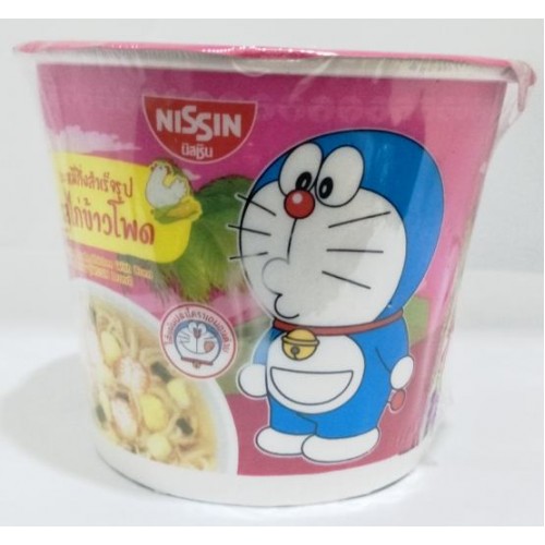 Cheap Nissin Mini Cup Doraemon Instant Noodles Crab Flavour 40 g