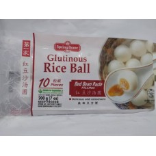 SPRING HOME RED BEAN RICE BALL 10'S 红豆沙