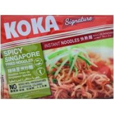 KOKA INST.NDL SPICY S'PORE FRIED 425G 辣味新洲炒面