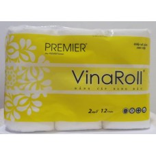 PREMIER VINAROLL TOILET TISSUE 12'S