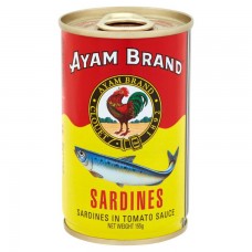 AYAM BRAND SARDINES 155G 鸡标沙丁鱼