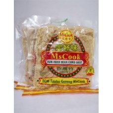 MASCOOK TGM FRIED BEAN CURD SHEET 100G 定好味 MsCook 炸腐竹（切片）