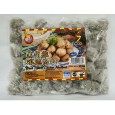 BLACK PEPPER CHIC MEATBALL 500G 佳乡 黑胡椒鸡腿肉丸