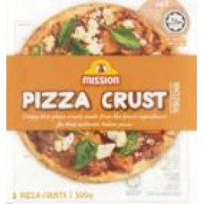 MISSION WHOLEMEAL PIZZA CRUST 300G