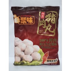 GV PORK MEAT BALL S180/S55 1KG 聚味吊片猪肉丸