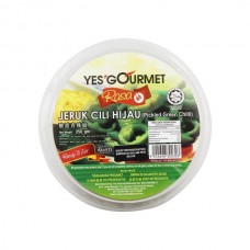 YES GOURMET LC PICKLED GREEN CHILI 250G