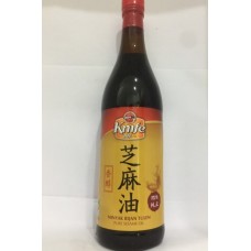 KNIFE PURE SESAME OIL 630ML 芝麻油