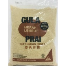 PRAI GULA MERAH LEMBUT 500G 赤黄香糖