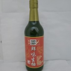 YUEN CHUN CLASSIC LIGHT SOY SAUCE 500ML 鲜味生抽