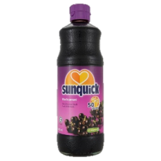 SUNQUICK BLACKCURRANT 840ML 葡萄汁