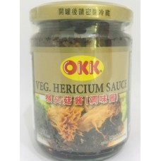 MIAO MIAO OKK VEG.HERLICIUM SAUCE 200G 猴头菇酱调味酱