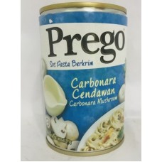 PREGO CARBONARA MUSHROOM 295G  意大利面 蘑菇白酱