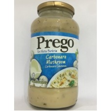 PREGO CARBONARA MUSHROOM 665G 意大利面蘑菇白酱