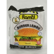 RAMLY BURGER LEMBU 60G 牛肉汉堡肉